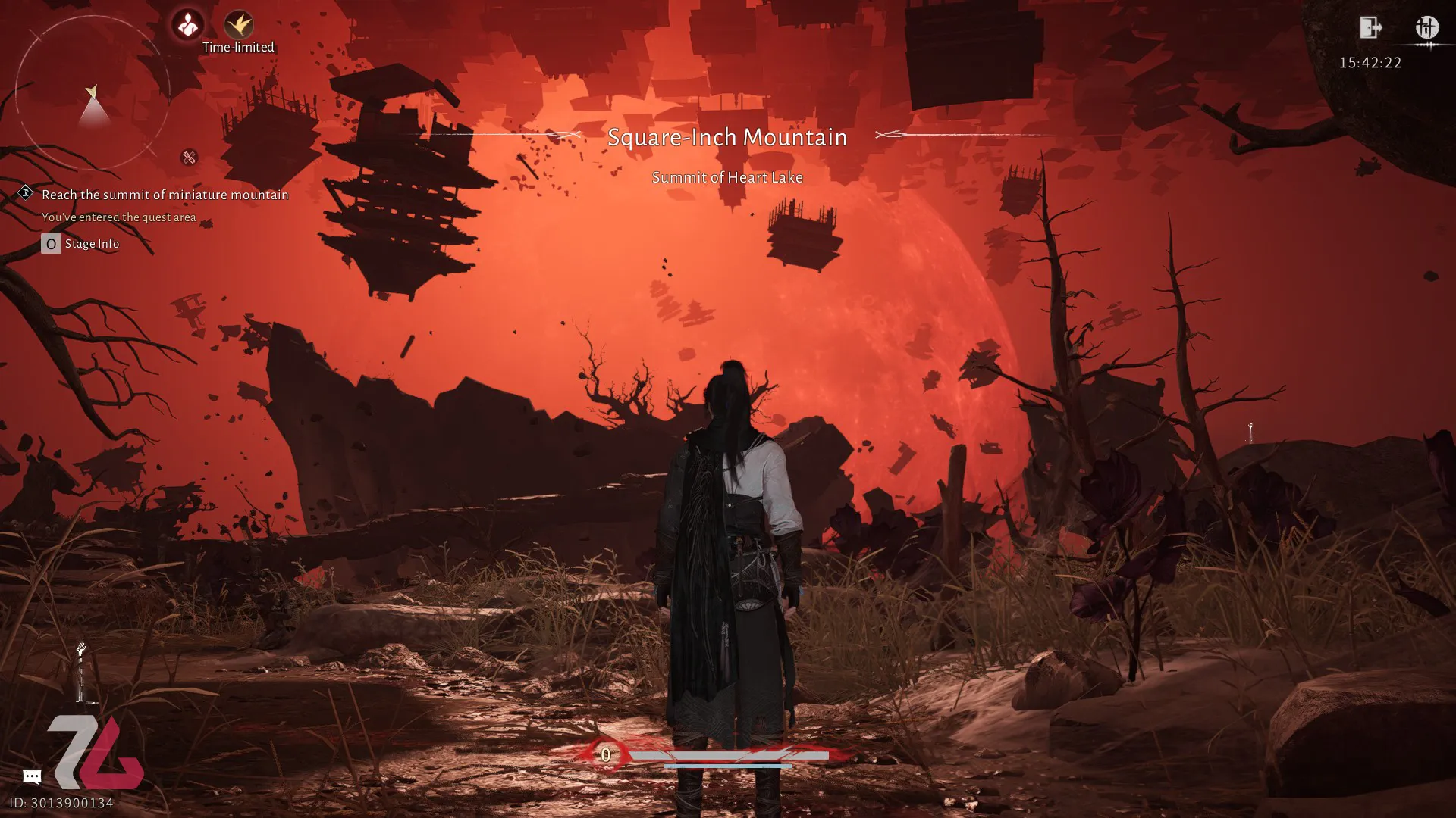 منظره‌ای سرخ در بازی Where Winds Meet