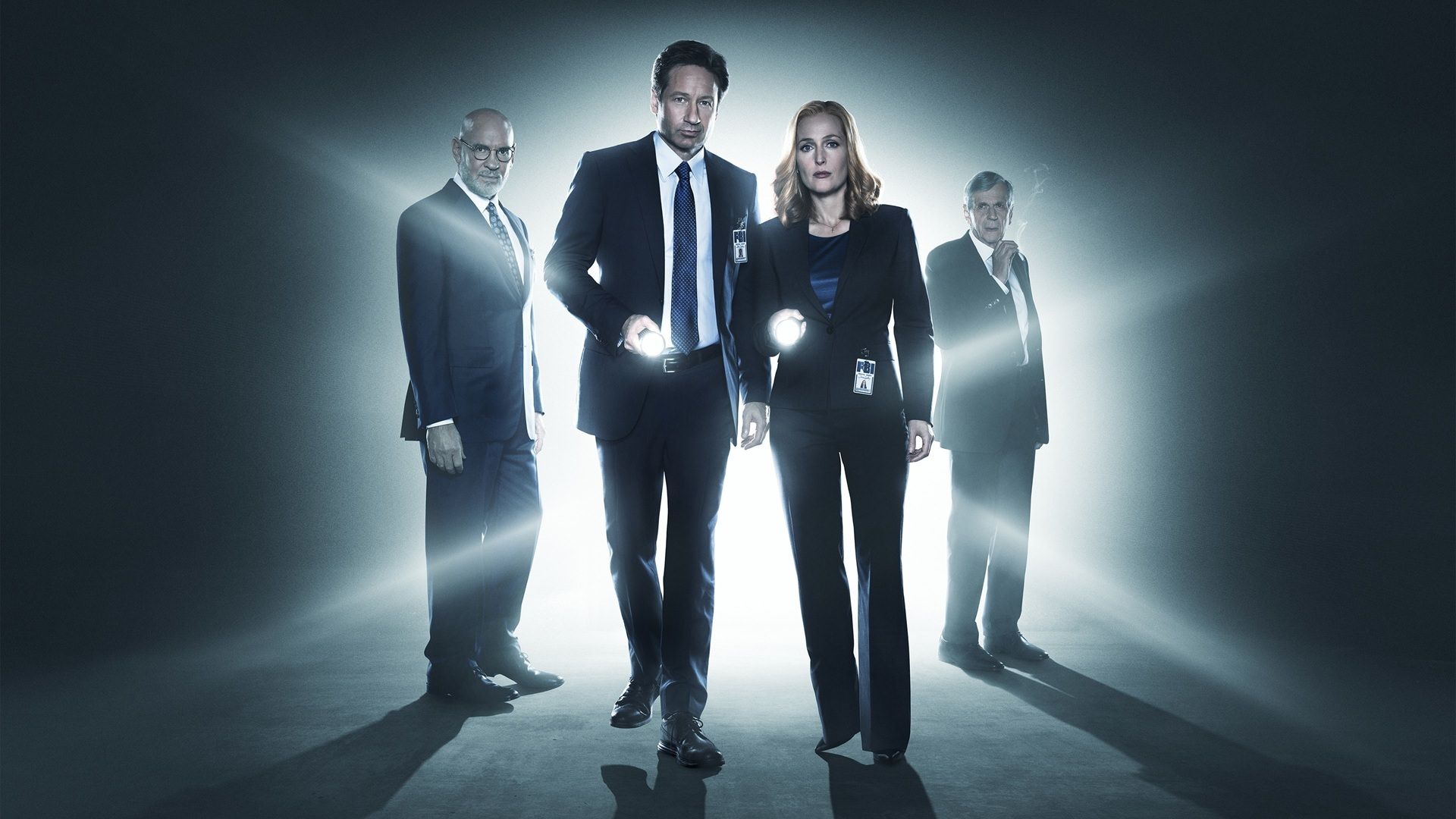 کاراگاه‌ها در پوستر سریال X-Files