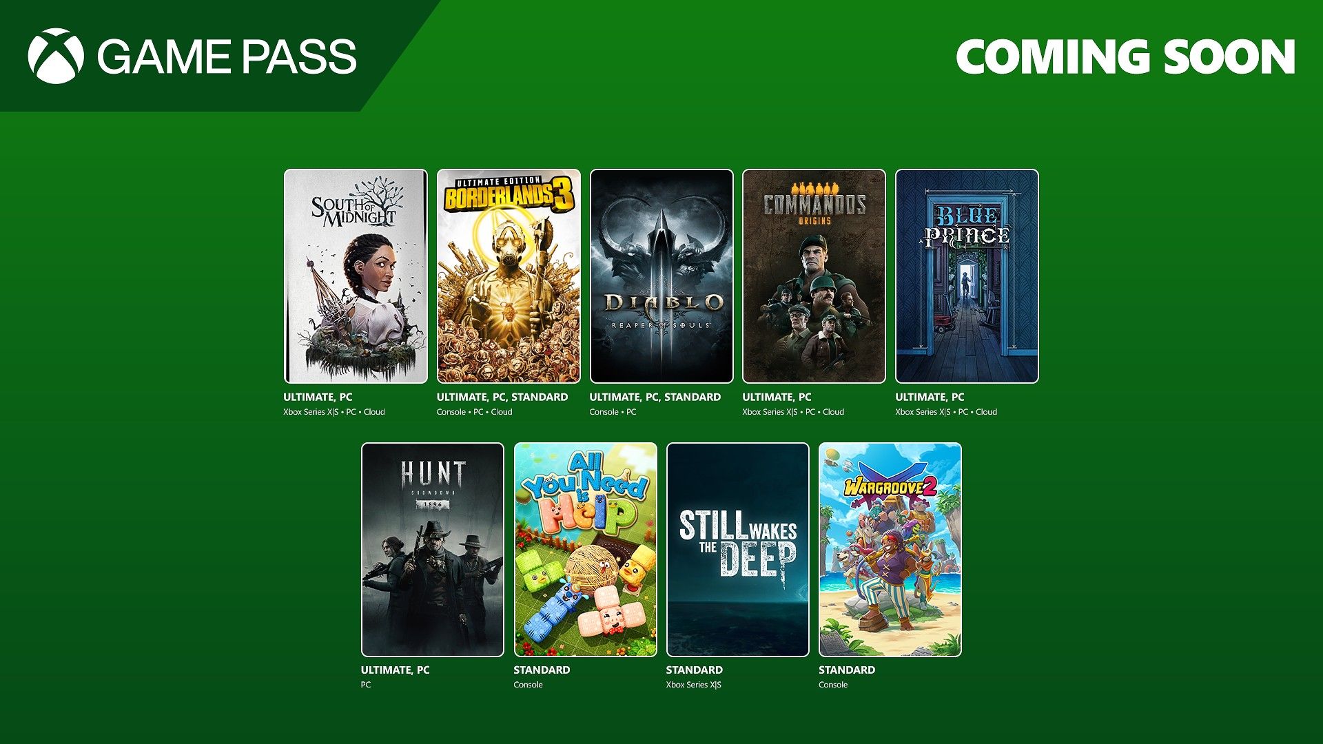 بازی‌های سرویس گیم پس (Game Pass) در نیمه اول آوریل ۲۰۲۵ (فروردین ۱۴۰۴)