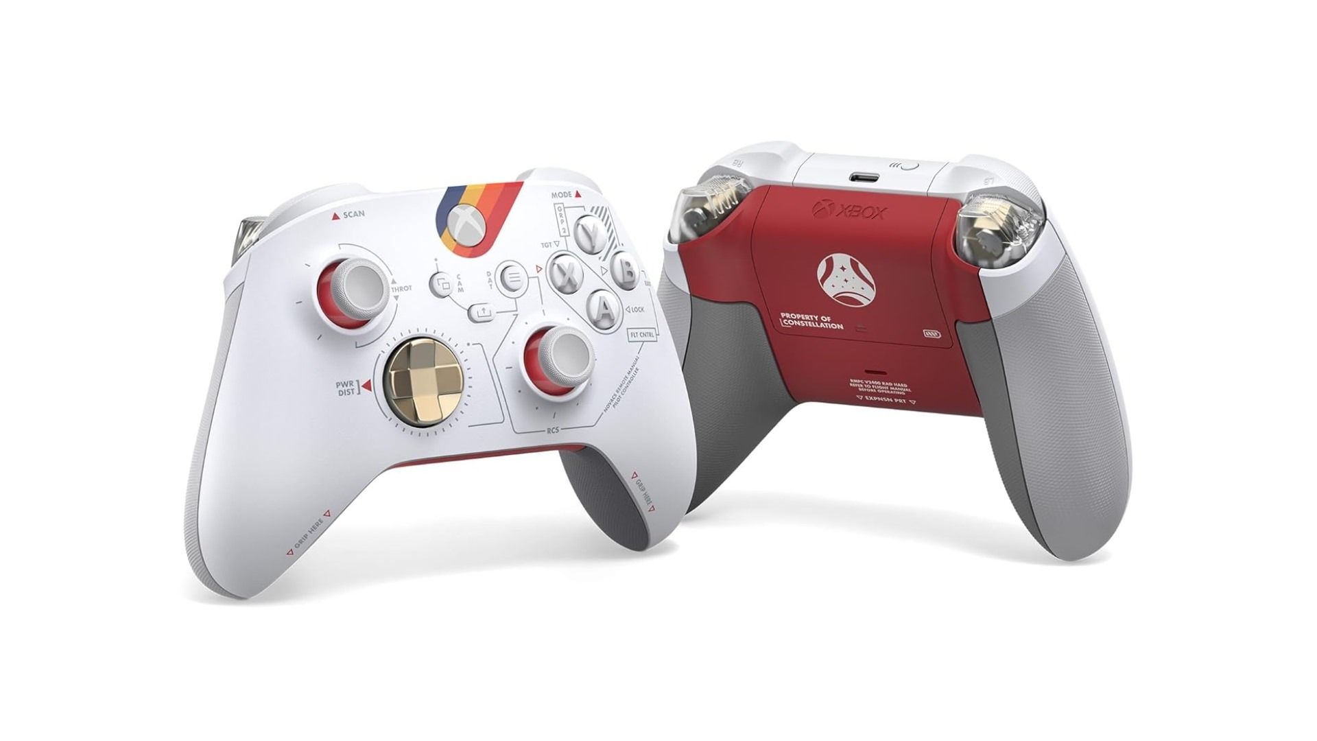 xbox starfield special edition controllers