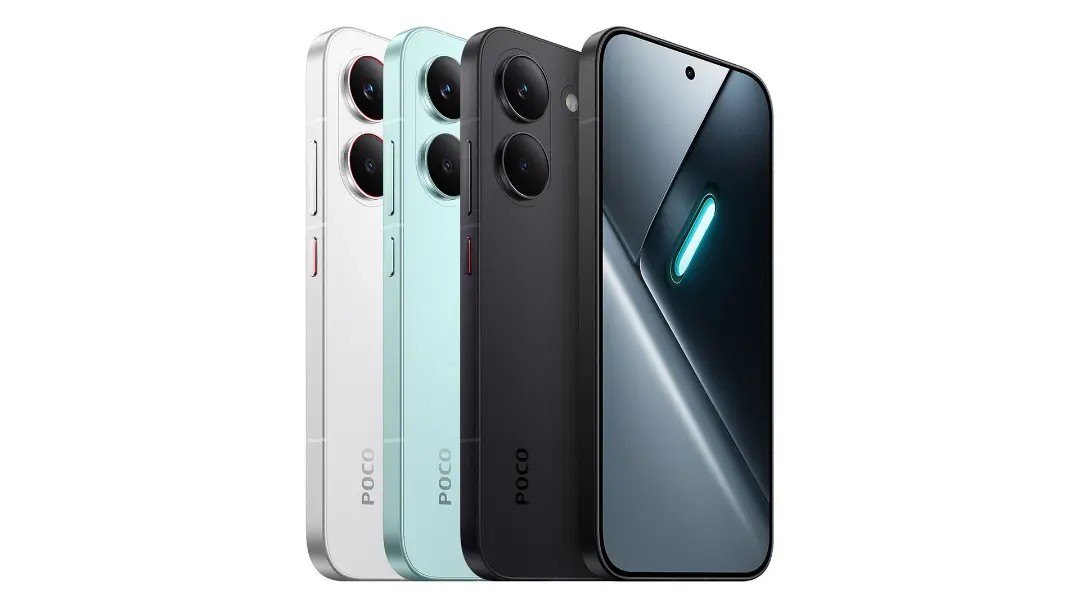 گوشی Xiaomi Poco X8 Pro در سه رنگ