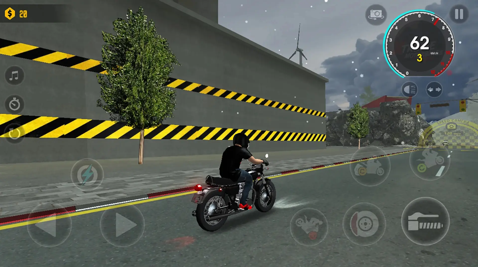گیم‌پلی بازی موبایل Xtreme Motorbikes