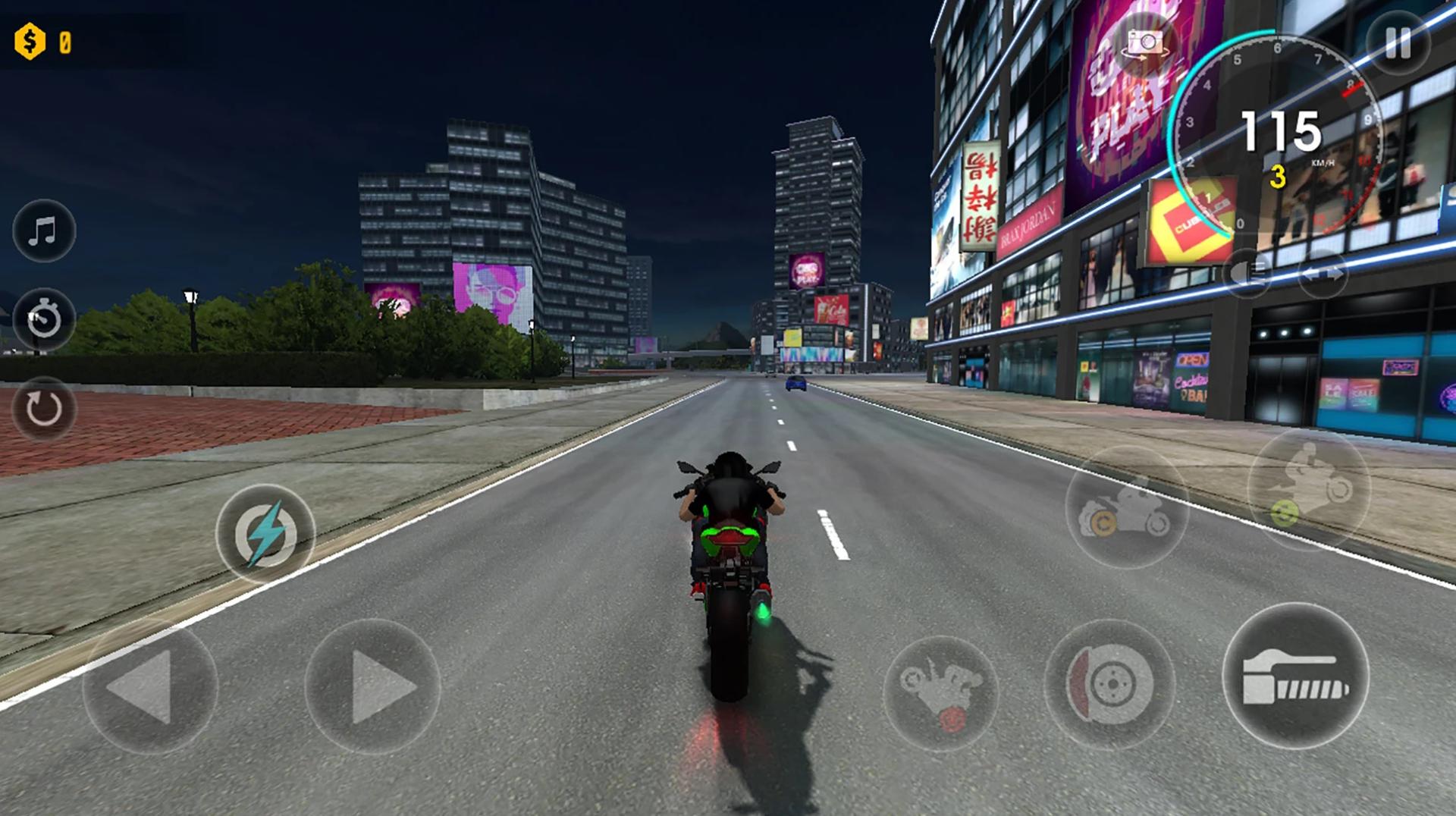 گیم‌پلی بازی موبایل Xtreme Motorbikes