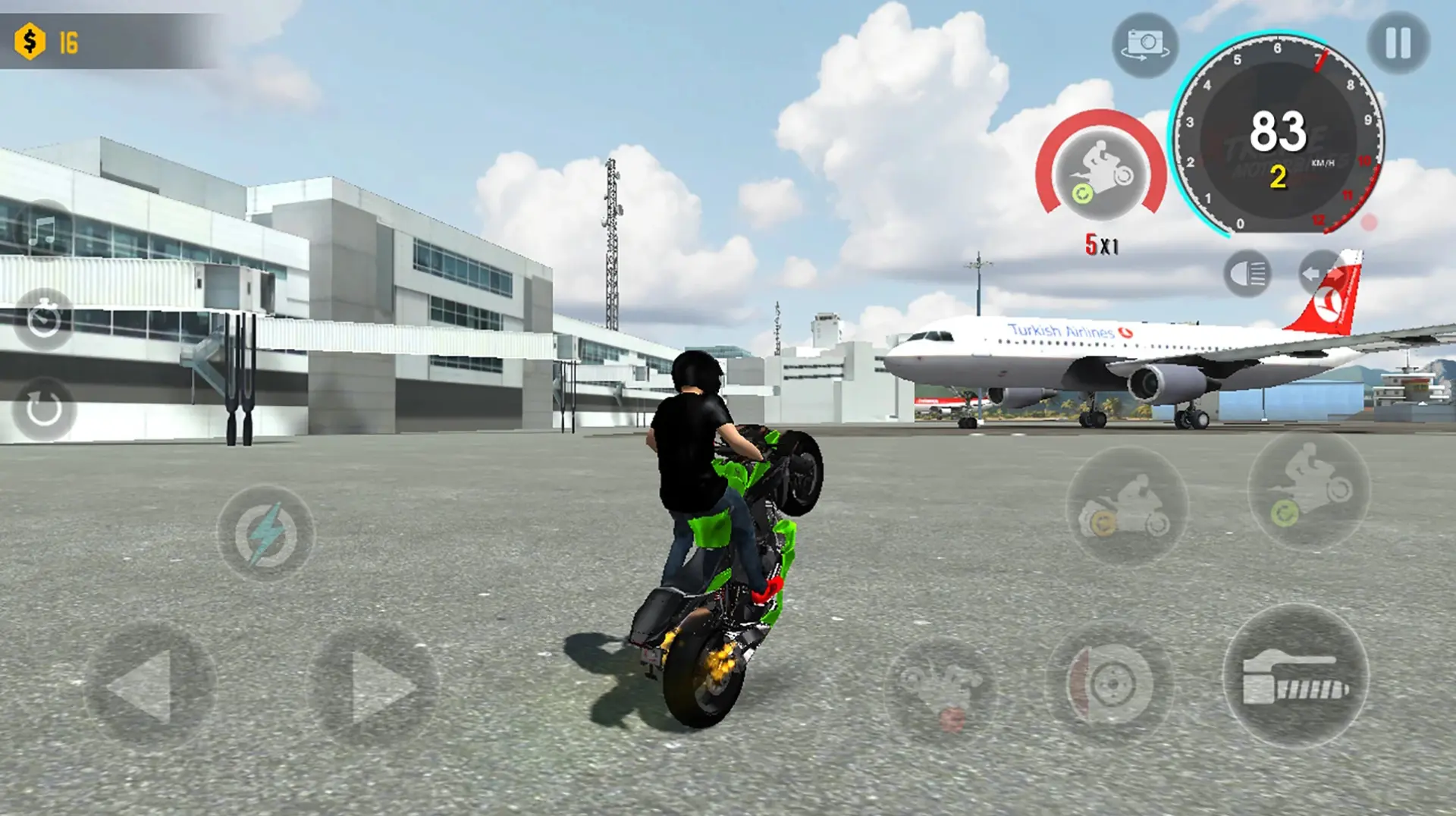 گیم‌پلی بازی موبایل Xtreme Motorbikes