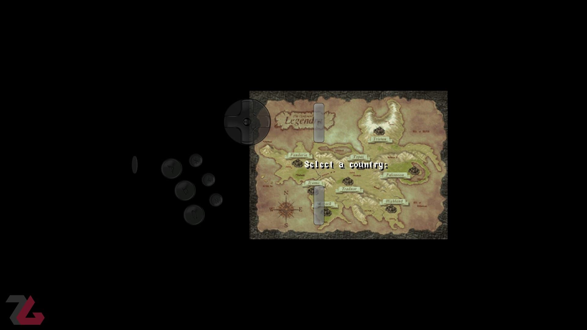 اجرای بازی Dragon Force با نرم‌افزار شبیه‌ساز Yaba Sanshiro 2 روی اندروید