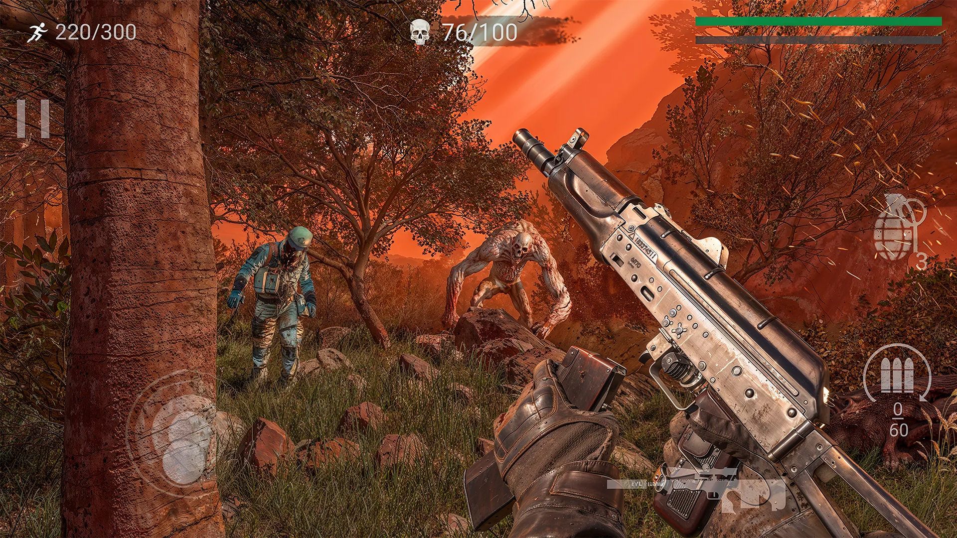 بازی موبایل Zombeast: FPS Zombie Shooter
