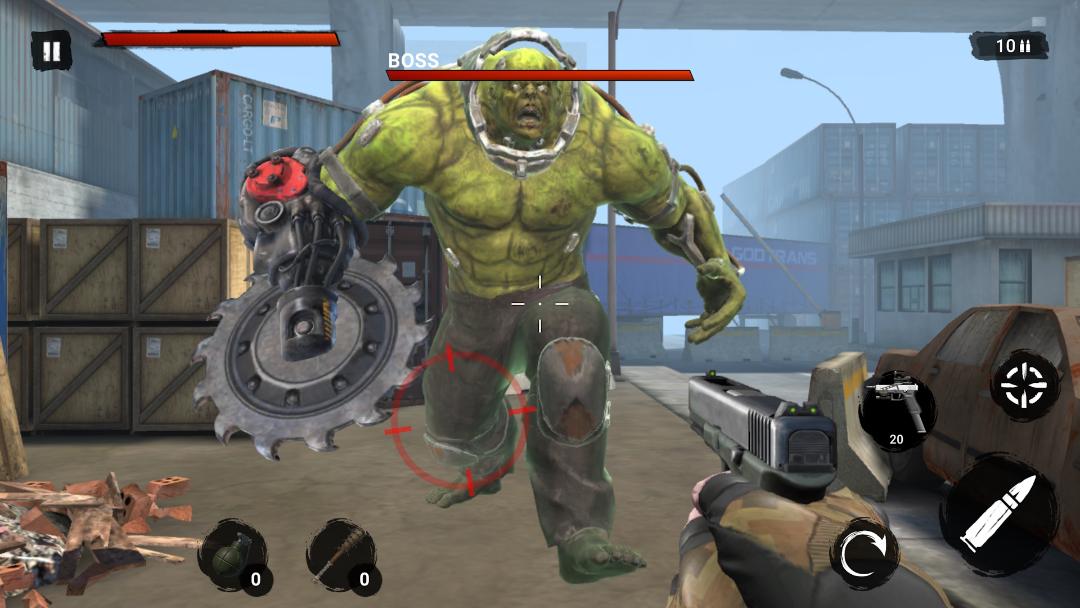 باس‌فایت بازی Zombie Apocalypse: Doomsday-Z