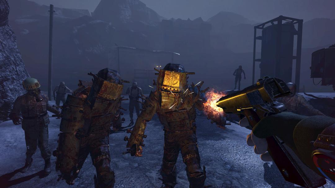 گیم‌پلی بازی Zombie Army VR