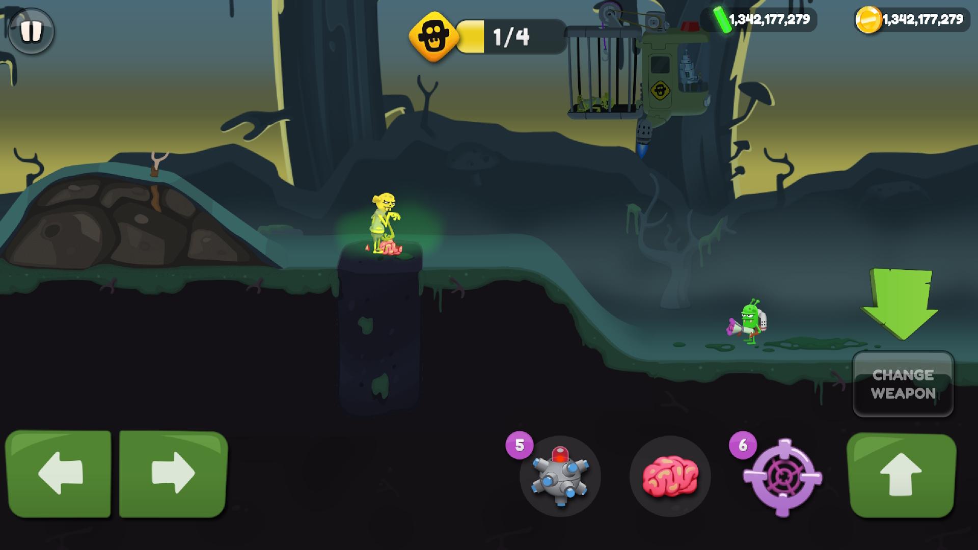 کمین کردن در بازی Zombie Catchers