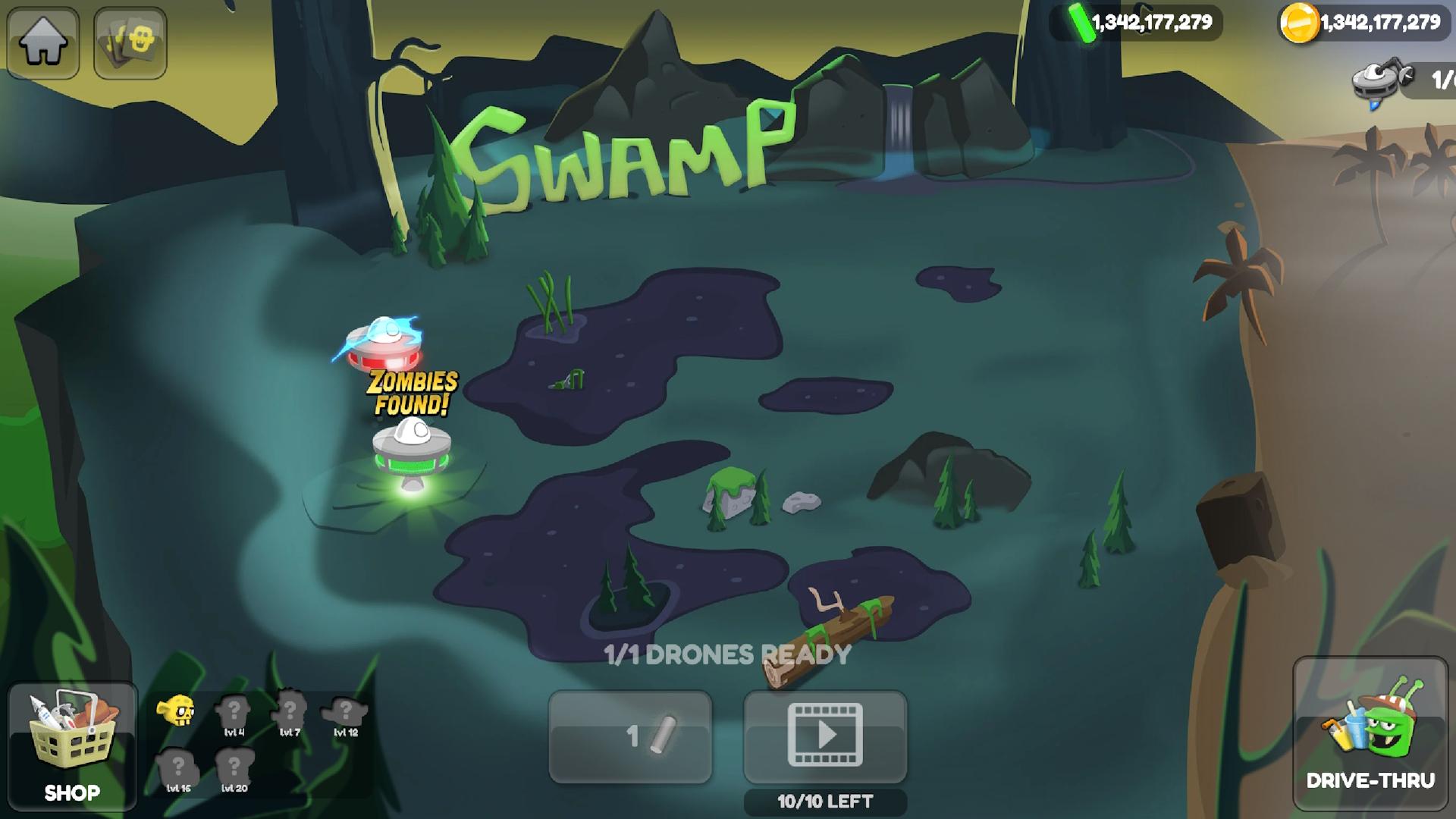 پیدا کردن محل زامبی‌ها در بازی Zombie Catchers