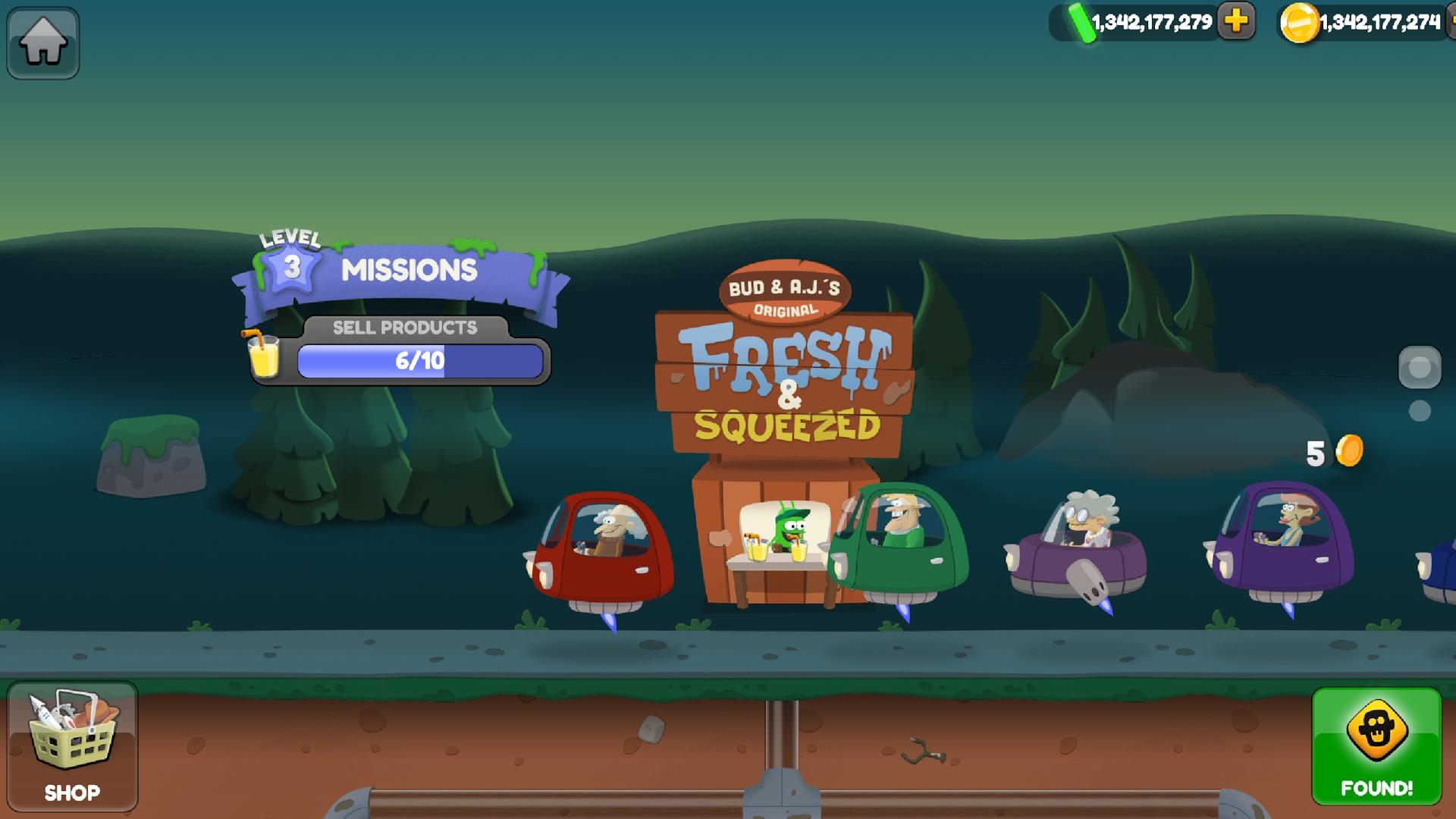 منوی اولیه بازی Zombie Catchers