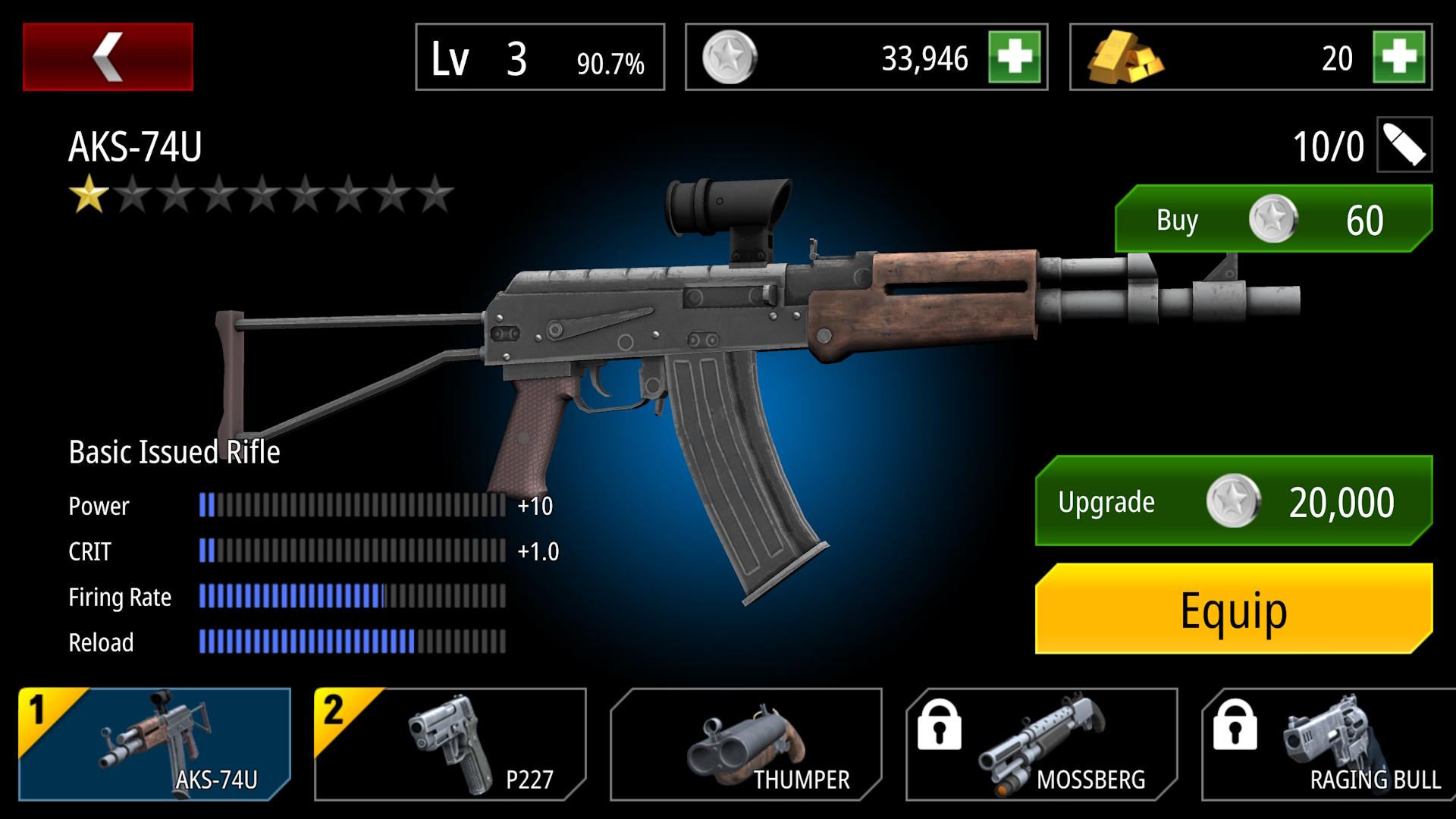 گیم‌پلی بازی موبایل Zombie Fire