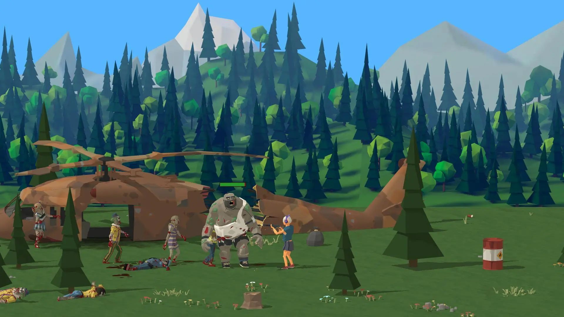 معرفی بازی موبایل Zombie Forest 3: Underground