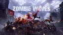 شخصیت‌های بازی Zombie Waves در حال مبارزه با انبوهی از زامبی‌ها