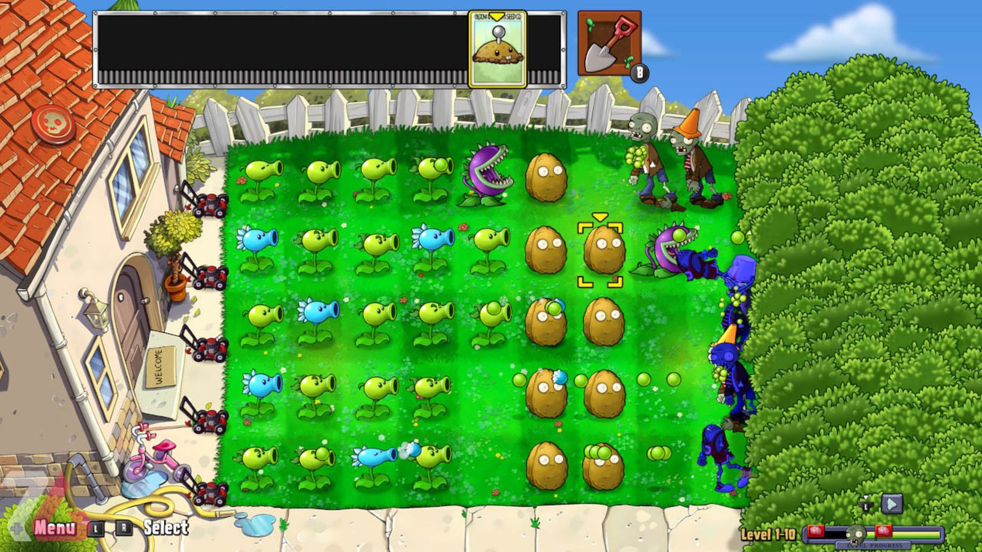 تاور دفنس در plants vs zombies replanted