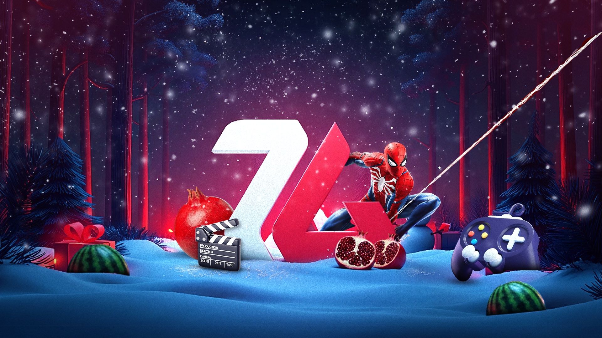 پوستر تبریک یلدا زومجی